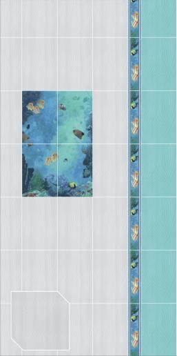 Карандаш Kerama Marazzi светло-розовый 20х1,5 155