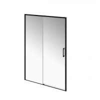 Душевая дверь Kerama Marazzi Lindo/Линдо 140х195 soft close, мат черный, LN.140.SD.BLK.M