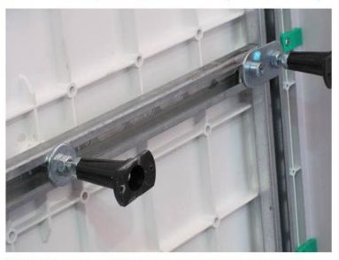 Металлический каркас и ножки Cezares для поддонов SMC, правосторонний, TRAY-M-RH-120/90-ML-R
