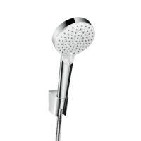 Душевая лейка Hansgrohe Crometta Vario с держателем и шлангом 160 см, хром/белый, 26692400