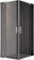 Душевая кабина Cezares Slider  100(110)*100(110)*195 см, бронзовое стекло, хромированный профиль, SL