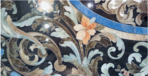 Декор напольный Kerama Marazzi Милан Фиори 119,5x238,5x11, SG596102R\D
