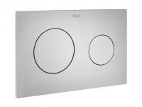 Смывная клавиша Roca DUPLO IN-WALL двойная, PL10 хром матовый, 7.8900.8.900.2