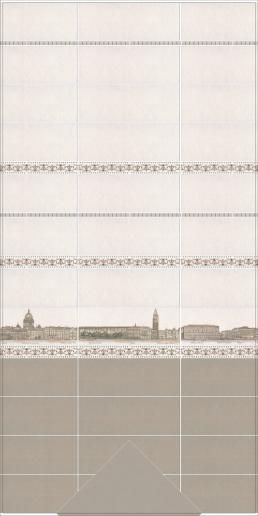Карандаш Kerama Marazzi Бисер 20х1,4 беж мат POF012
