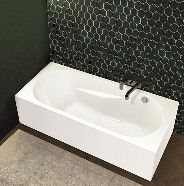 Ванна акриловая Riho LAZY RIGHT - PLUG & PLAY  180x80, BD7700500000000