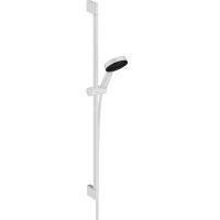 Душевой гарнитур Hansgrohe Pulsify Select 105 3jet Relaxation 90 см, белый матовый, 24170700