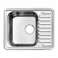 Мойка для кухни IDDIS Strit 58.5х48.5, правое, хром, STR58PLi77