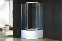 Душевая кабина Royal Bath 100х100х200, матовое стекло, хромированный профиль, RB 100BK-C-СН
