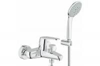 Смеситель для ванны Grohe Eurodisc Cosmopolitan с душевым гарнитуром, хром, 33395002
