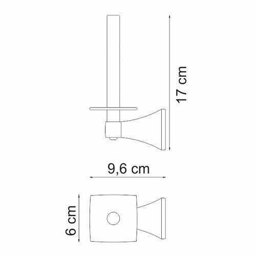 Держатель запасного рулона WasserKRAFT Wern K-2500, K-2597