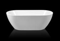 Ванна акриловая BelBagno 150*75 см, белая, без перелива, BB70-1500-W0
