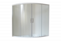 Шторка для ванны Royal Bath 160х100х150 см, матовое  стекло, RB 160ALP-C