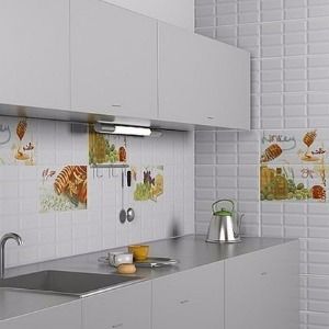 Керамическая плитка настенная Azori ВОГ белый 20.1x40.5, 503011201