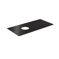 Столешница Kerama Marazzi Манифик вуд 100 см, чёрный, CO5.KM6012G0291R\100