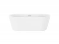Ванна акриловая BelBagno 139.5*68 см, белая, BB306-1395