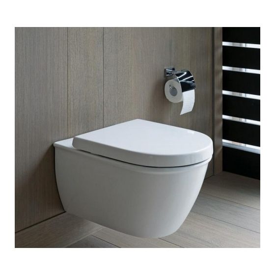 Унитаз подвесной Duravit Darling New вертикальный выпуск, крепление Durafix, белый, 2545090000