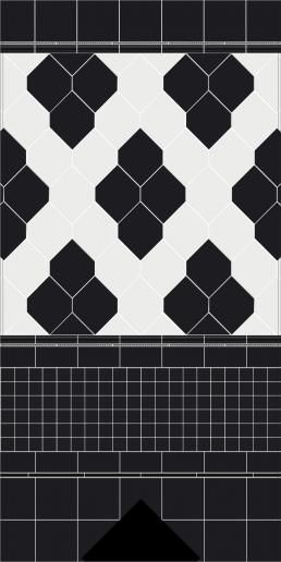 ПЛИТКА Kerama Marazzi 7,4*15 Граньяно черный грань 16033