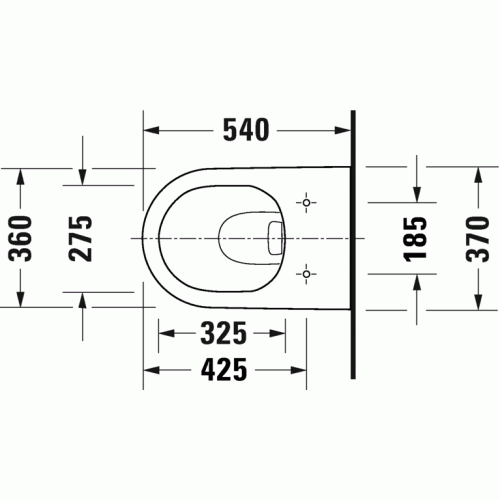 Унитаз подвесной Duravit D-Neo Rimless с сиденьем микролифт, 45770900A1