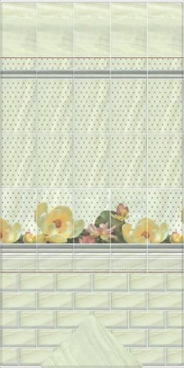 Декор Kerama Marazzi Летний сад фисташковый 20х30 AD\C313\8261