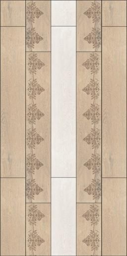 Керамогранит Kerama Marazzi Мербау 20х119,5 коричневый темный SG512100R
