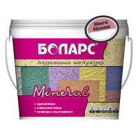 Декоративная штукатурка Боларс Mineral Odysseus (супербелая 2000) 25 кг