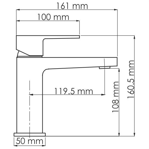 Смеситель для раковины WasserKRAFT Abens, 2003