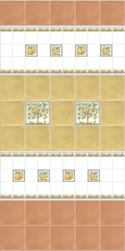 Декор Kerama Marazzi Капри майолика 20х20 STG\A455\5232