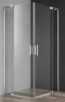 Душевая кабина Cezares Slider  70(80)*80(90)*195 см, прозрачное стекло, хромированный профиль, SLIDE