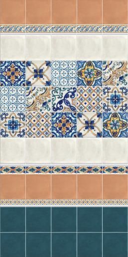 Бордюр Kerama Marazzi Капри майолика 20х6,3 STG\A460\5232