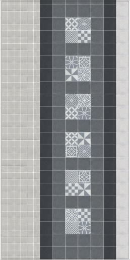Вставка Kerama Marazzi Амальфи орнамент белый 9,9х9,9 STG\B406\1266