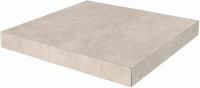 Ступень Kerama Marazzi Роверелла 33х33 угловая клееная беж DL500400R\GCA