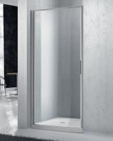 Душевая дверь BelBagno 800x1900, прозрачное стекло, хромированный профиль, SELA-B-1-80-C-Cr