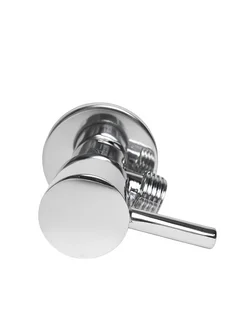 Кран угловой Mixxus PREMIUM ANG-07 1/2"×1/2" CHROME, для подключения сантехприборов, хром