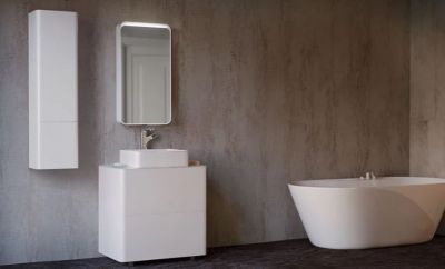 Тумба для раковины Raval Pure 75  напольная, белая, Pur.01.75/N/W