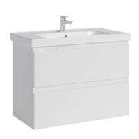 Тумба подвесная Sanstar Riana 80 с раковиной Гармония 80, 289.1-1.5.1
