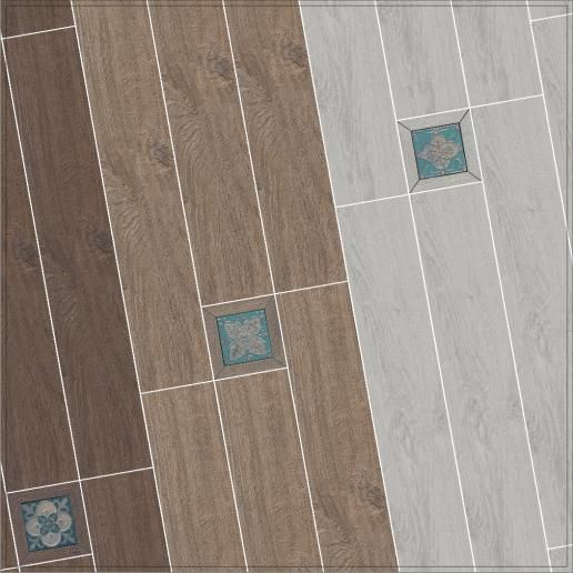Вставка Kerama Marazzi Меранти 13х13 белый мозаичный ID57