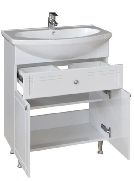 Комплект Тумба Sanstar Июнь 70 с раковиной Балтика, 3.1-1.4.1.K