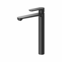 Смеситель для накладной раковины Cezares STYLUS черный, STYLUS-LC-NOP-W0
