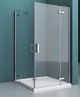 Душевая кабина BelBagno Kraft 1000x900x1950, прозрачн стекло, хром правый, KRAFT-AH-22-100/90-C-Cr-R