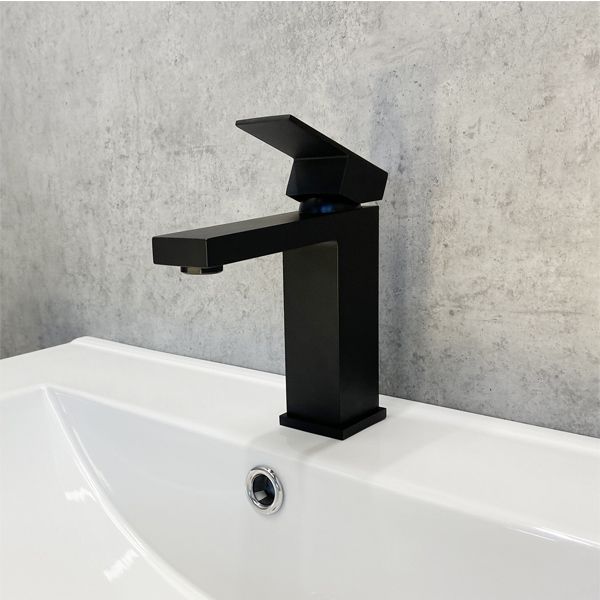 Смеситель Comforty для раковины, картридж 35 мм, черный матовый, FC045A-CMT