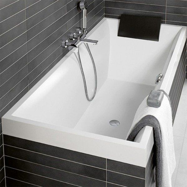 Ванна акриловая Villeroy&Boch Squaro 180х80 UBQ180SQR2V-01