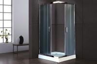 Душевая кабина Royal Bath 90х90х213, матовое стекло, хромированный профиль, RB 90HP-C-СН