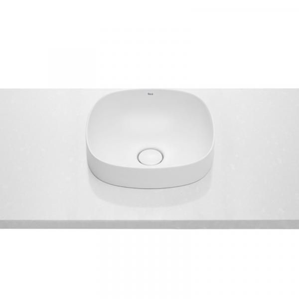 Раковина Roca INSPIRA SOFT полувстраиваемая 370х370 мм, скругленная, 7.3275.0.R00.0
