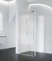 Душевая кабина BelBagno Marmi 1000x900x1950, прозрачное стекло, хромированный профиль, MARMI-AH-1-10