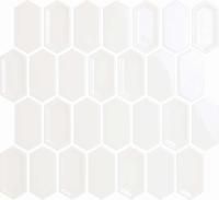 Мозаика LeeDo Ceramica Candylike Crayon White glos 38x76x8