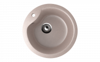 Мойка для кухни EcoStone ES-12, d=480мм, с отверстием под смеситель