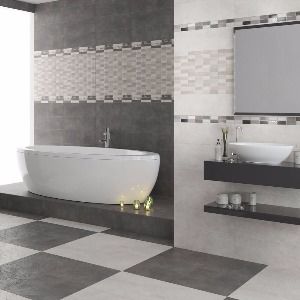 FIORI GRIGIO бордюр2 9х60 1506-0100