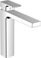 Смеситель для раковины Hansgrohe Vernis Shape 190, со сливным гарнитуром, хром, 71562000