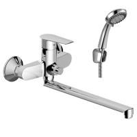 Смеситель для ванны Rossinka СЕРИЯ S с ручным душем, S35-35