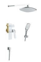 Душевая система Timo Helmi 2-х режимная (SX-4069/00-16SM chrome/white)